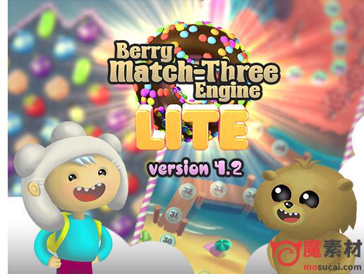 unity 三消源码 Berry Match-Three: LITE