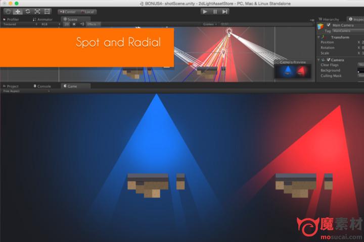 unity 2D灯光和阴影插件2DDL Pro : 2D Dynamic Lights and Shadows