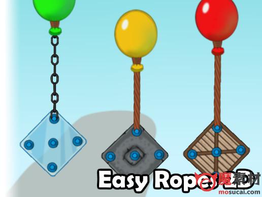 unity 2D绳索游戏源码 Easy Ropes 2D v1.1.8.4