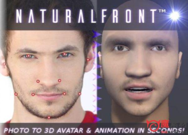 真实感三维人脸动画插件NaturalFront 3D Face Animation Plugin for Unity