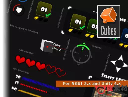 NGUI 3.x Widgets Collection vol. 3