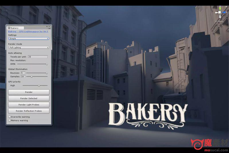 unity GPU 光照贴图器Bakery – GPU Lightmapper