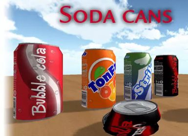 汽水罐3D模型下载soda cans 1.03