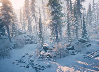 UE 冬季雪景自然环境包Winter Environment – Nature Pack